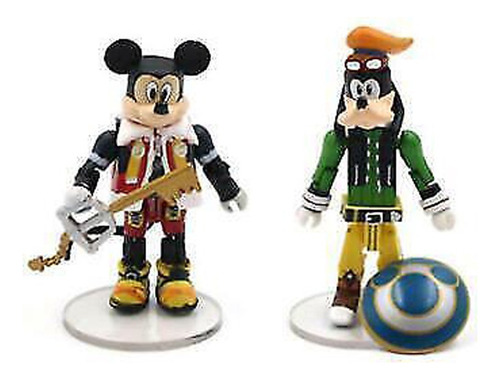 Set Kingdom Hearts Minimates Mickey Donald Goofy Sora Tron.