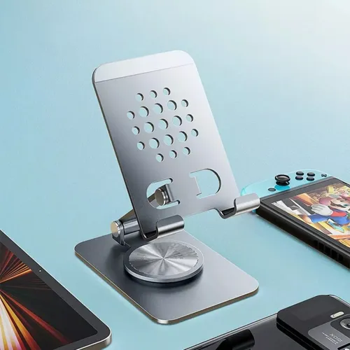 Soporte Metalico Base Celular, Tablet, Escritorio Ajustable