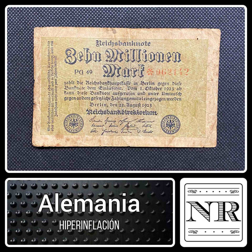 Alemania - 10.000.000 Marks - Año 1923 - P #106