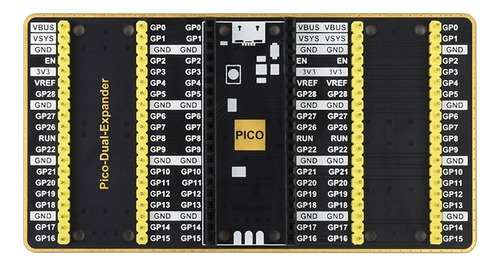 Expansor Gpio Dual Para 2 Juegos De Cabezales Macho Compatib