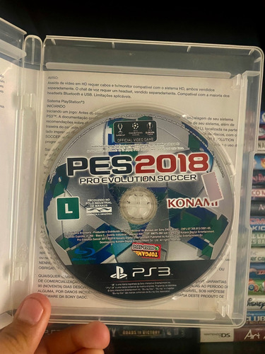 Pes 2018 Ps3 Físico (Usado)