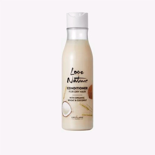 Love Nature Shampoo Para Cabello Seco De Trigo Y Coco 250 Ml