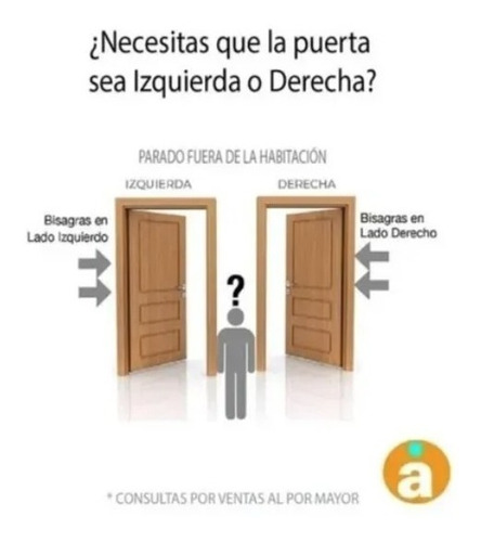 Puerta Interior 75cm,cerradura Y Manija En L Marco Pino 14cm