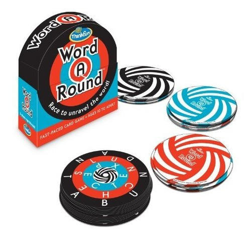 Thinkfun Word A Round Game: Juego De Cartas Divertido Y Gala