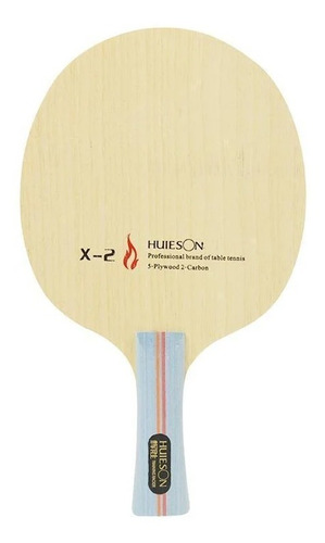 Paleta Ping Pong Armazon  Huieson Madera X-2 Carbono Pro