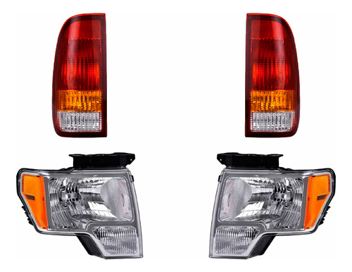 Faros Con Calaveras Depo Ford F-150 2009