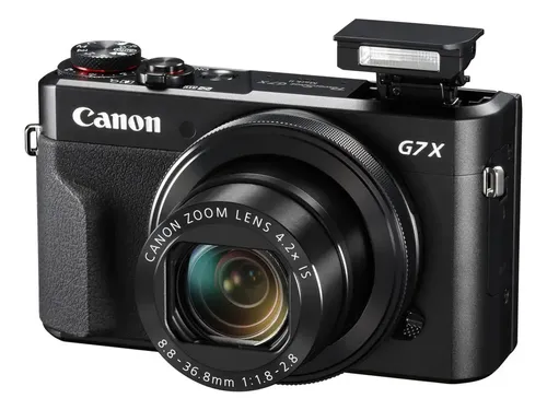 Câmera Digital Canon PowerShot G7X Mark II Wi-Fi Preta | Frete grátis