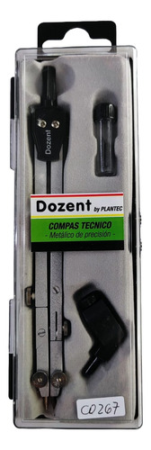 Compas Tecnico Dozent Metalico Cremallera 2 Articulaciones