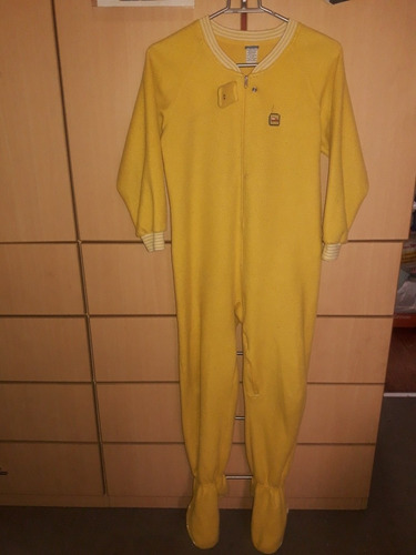 Pijama Polar Usado Talla 12 Niño 9 A 11 Años 126 Cm Largo 