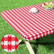 Comprar Mantel Rectangular Impermeable Con Elástico Para Mesa De 6 P
