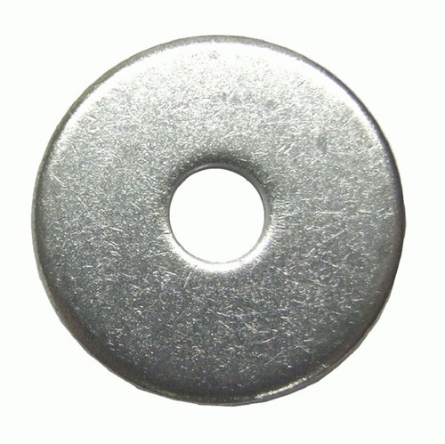 Arruela Aba Larga Funileiro 5/16 X 2mm Zincada - Pacote 1kg