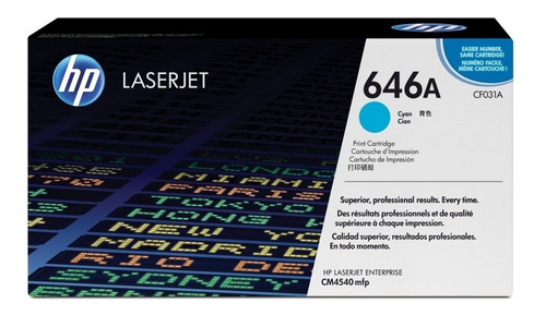 Doble Recarga Toner Hp 646a Cf031a Laserjet Cm4540 Mfp