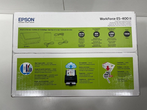 Imagen 2 de 4 de Epson Workforce Es-400 Ii Color Duplex Desktop Document Scan