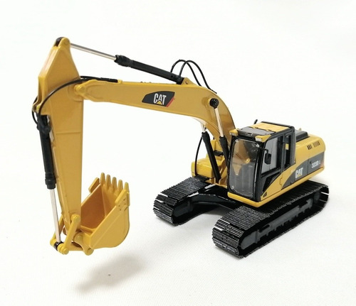 Miniatura Diecast 1/50, Excavadora Cat 323d L, Amarilla