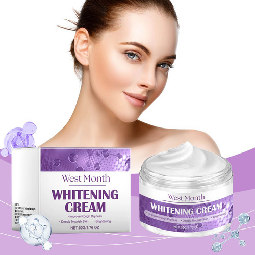 La Crema Facial Hidratante Y Polipeptídica Ayuda A Blanquear