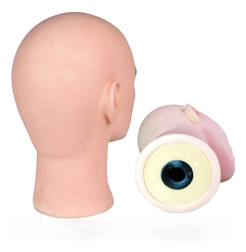 Cabeza De Maniquí Calva Masculina, Modelo De Cabeza De