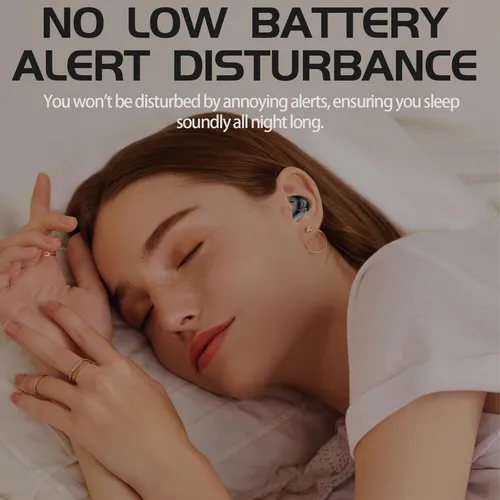 Auriculares Invisibles Para Dormir, Diseño De Ajuste En La