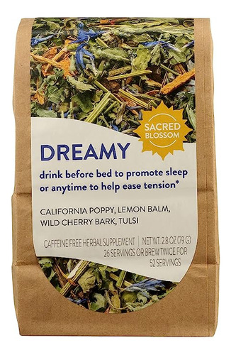 Sacred Blossom Farm Dreamy Herbal Tea, 2.8 Oz