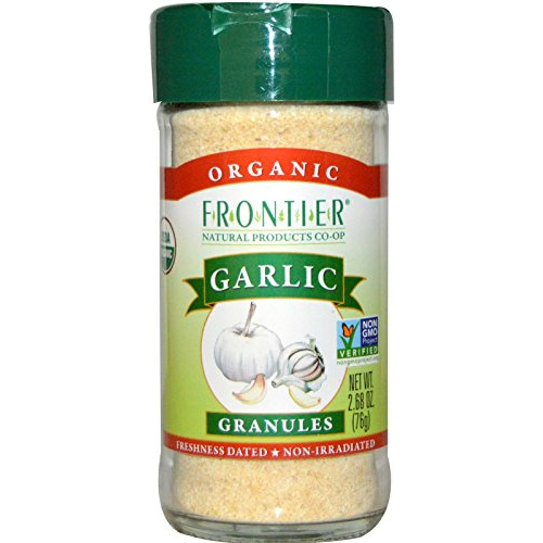 Garlic Granules Orgánicos, 2.7 Oz