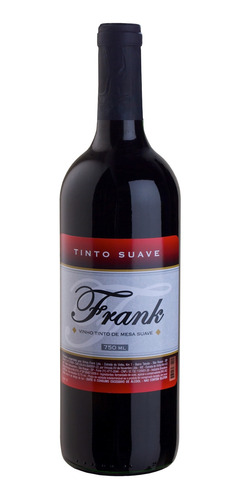 Vinho Tinto Suave Isabel/bordô 750ml - Frank