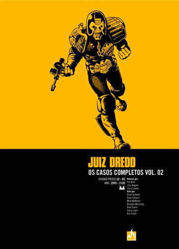 Juiz Dredd Omnibus - Vol. 02 - Os Casos Completos: Juiz Dredd Omnibus - Vol. 02 - Os Casos Completos, De Mills; Wagner; Lowder. Editora Mythos Editora, Capa Dura Em Português