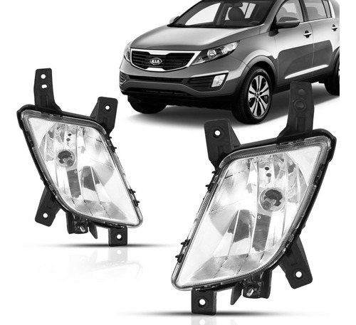 Farol Milha Sportage 2011 2012 2013 2014