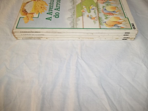 Serie Descobrindo Coleção Globo Aventura 4 Livretos