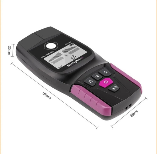 Scanner Detector De Parede Para Tubo Cano De Pvc Com Água /