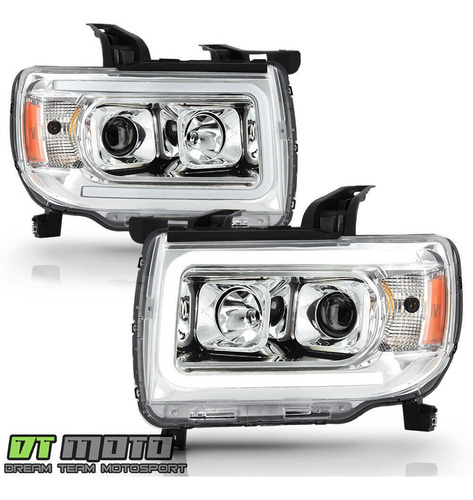 Par Faros Led Gmc Canyon Base 2018 2.5l