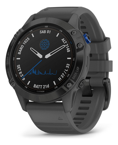 Garmin Watch Fenix 6 Pro Solar (010-02410-13) Negro