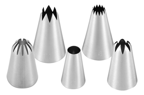 Juego De Puntas Para Glaseado De Acero Inoxidable Para Decor