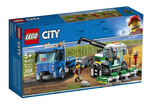 Lego City 60223 Transporte De La Cosechadora Mundo Manias