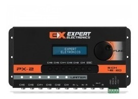 Processador De Áudio Banda Expert Px2 Limiter + 6 Ch + 46