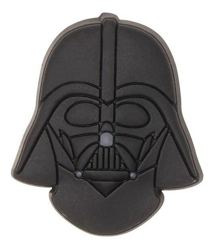Imagem 1 de 3 de Jibbitz Star Wars Darth Vader Helmet
