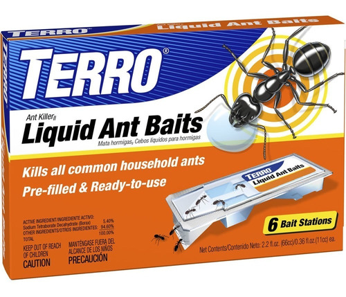 Veneno Americano Hormigas Terro 6 Trampas Liquidas