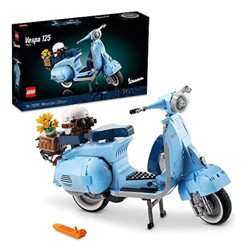 Kit Construcción Motocicleta Italiana Vitage Lego Vespa ;o