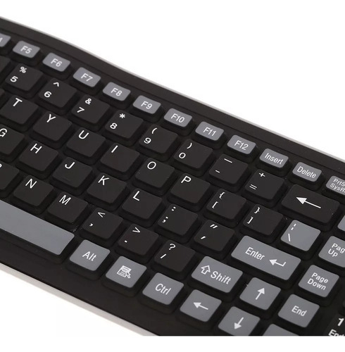 X Teclado De Computadora Inalámbrico Teclado Flexible