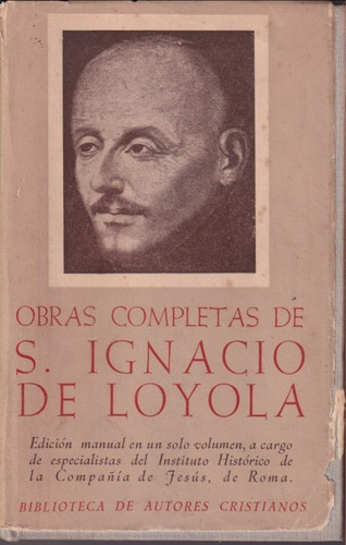 Obras Completas De San Ignacio De Loyola 