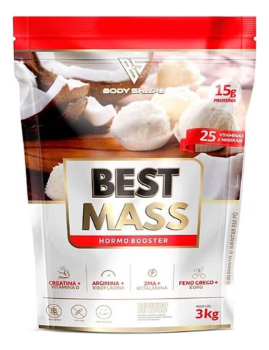 Hipercalórico Best Mass 3kg Pó - Body Shape Refil