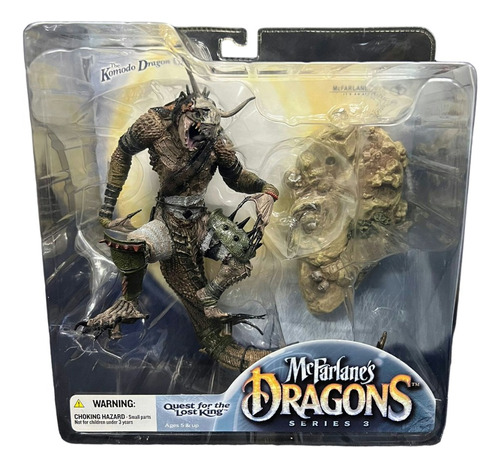 Mcfarlane's Dragons Komodo Dragon Clan 3 Detalles