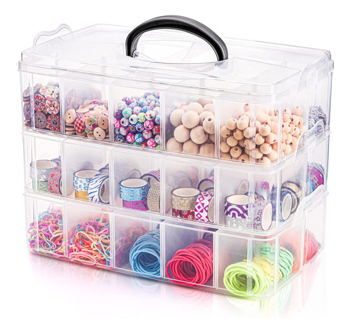 Caja De Almacenamiento Apilable De 3 Niveles De Foraineam Co