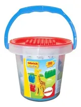 Comprar Bloques Jirafa 50 Piezas Ladrillos Encastre Antex Abrick