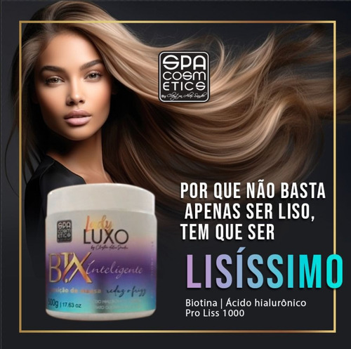 Botox Alisamento Spa Cosmetics Ácido Hialurônico Biotina