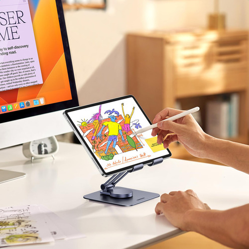 Ugreen Soporte Giratorio 360 Para Tablet Aluminio Ews