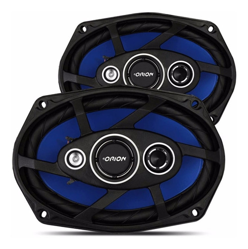 Imagem 7 de 10 de Kit Falantes 1 Par 6 1 Par De 6x9 + Radio Bluetooth Antena