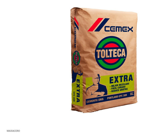 Cemento Cemex Tolteca 50 Kg (5 Bultos)