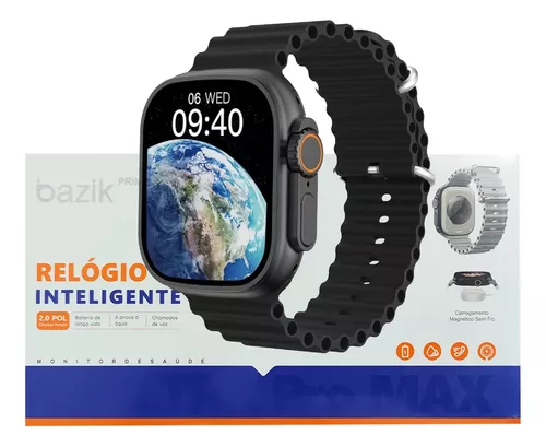 Relógio Inteligente Smatwatch S8 Max 1.9 Polegada Nfc - ESFERIUM