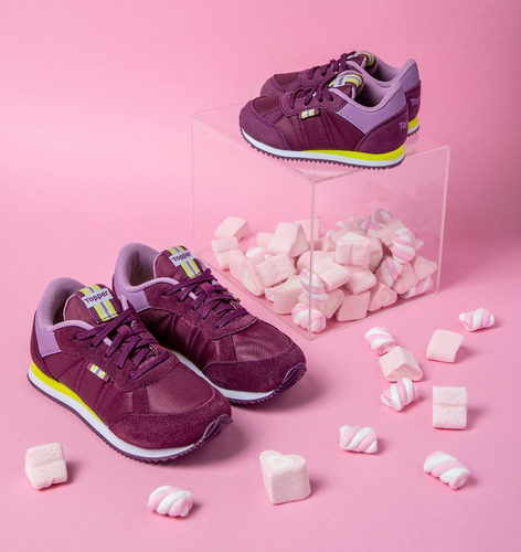 Zapatillas Topper Theo Kids Violeta/ Lavanda