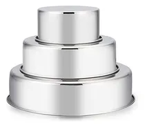 Comprar Juego De 3 Moldes Para Tartas E-far (4 Pulgadas\u002F6 Pulgadas\u002F8
