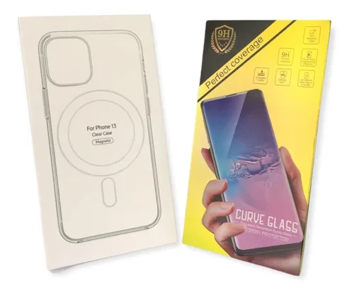 Estuche Magsafe Para iPhone 13 + Protector De Pantalla